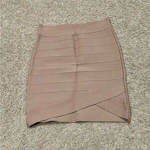 Miroa Bandeau Elegant Tan Women's Skirt